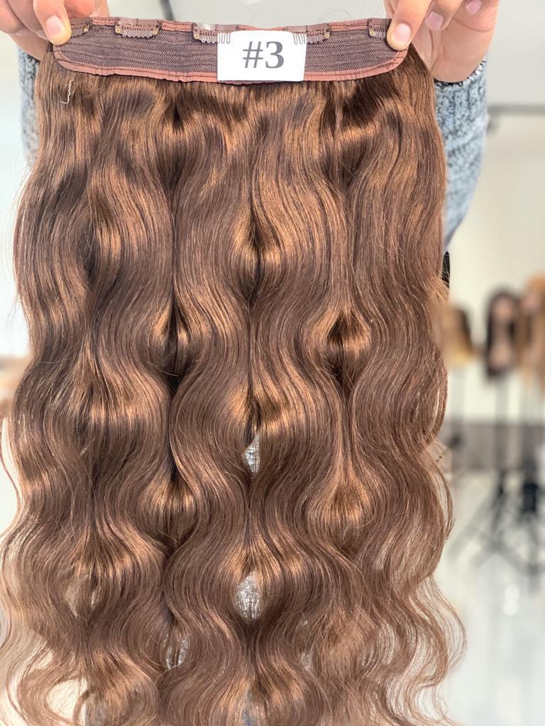 extension capelli veri clip fascia unica