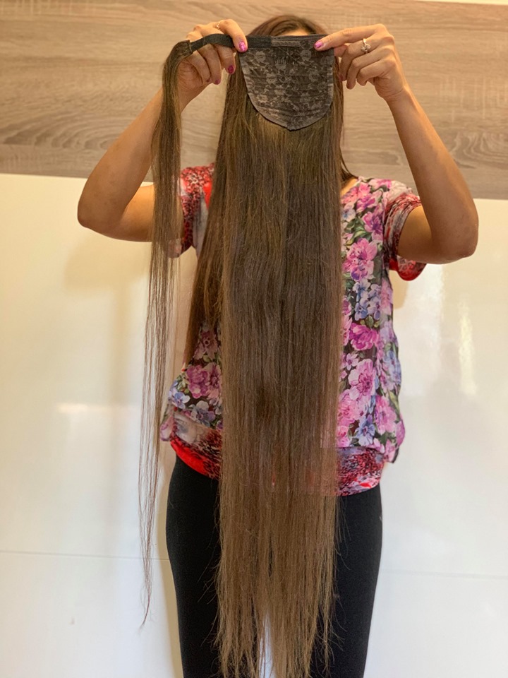 code di cavallo capelli veri