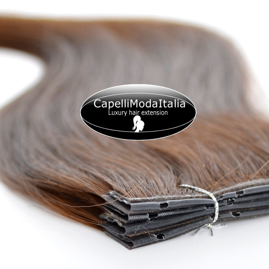 Casualfashion - Pettine Elasticizzato Con Perle E Doppia Clip Per Donne E Ragazze - Accessorio Capelli Elegante (Bianco)
